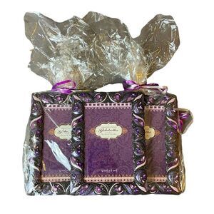 NWT Bundle pack Gray & Purple Crystal stone elegant 4x6 picture frame